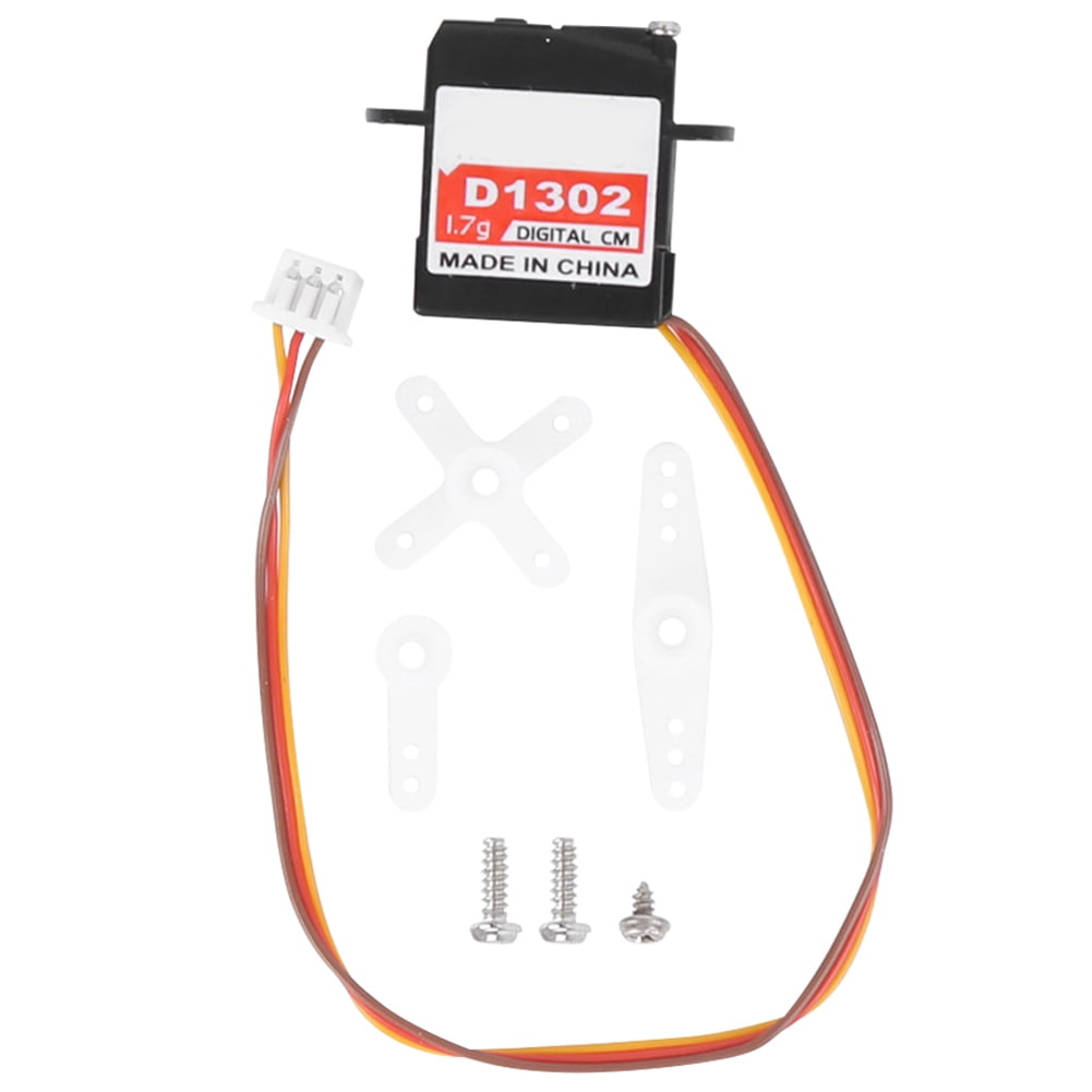 D1302 Micro Mini Digital Servo Spare Parts Accessory for Fixed Wing