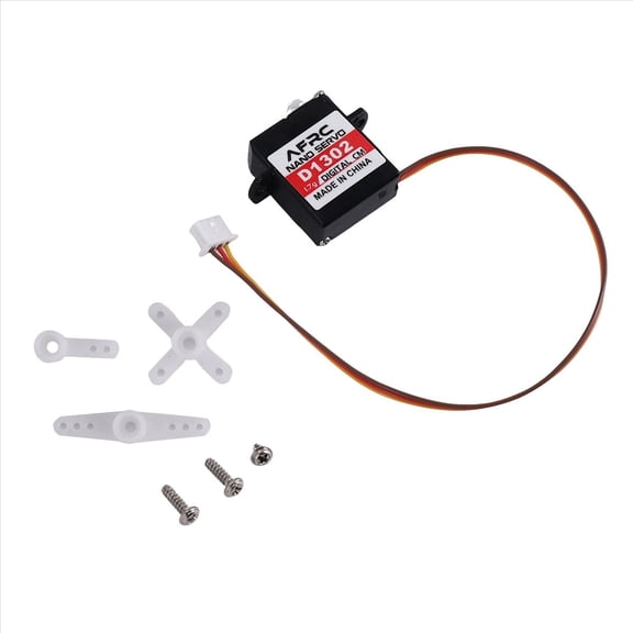 -D1302 Mini 1.7G Large Torque Mini Digital Servo JST Connector for RC Model Drone Airplane Helicopter