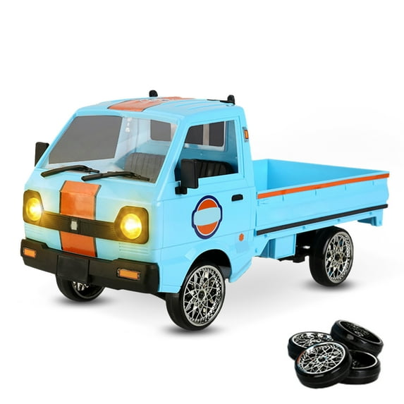 D14 1:10 Scale Mini RC Drift Car, 2.4G 4WD Full Proportional Simulation ...