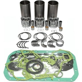 D1402 Overhaul Rebuild Kit Compatible with Kubota D1402 Engine Mustang 342 Skid Steer Loader New Holland L454 L455 Skid Steer Tractor Liner&Piston Kit&Bushing Kit&Full Gasket Kit