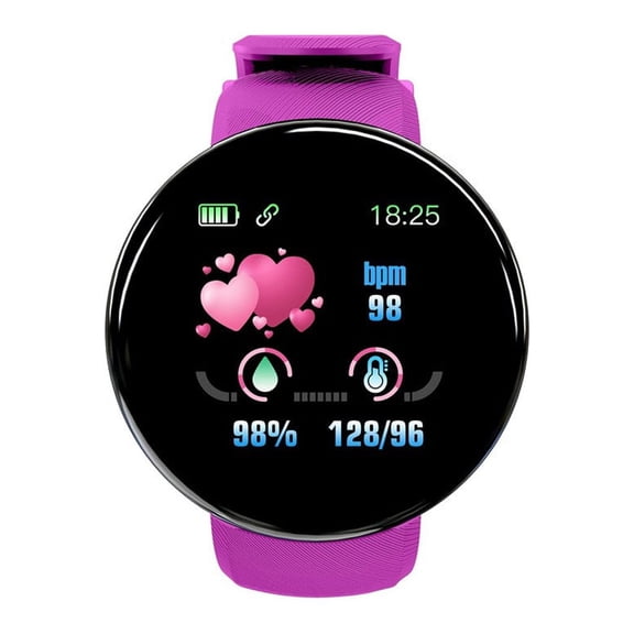 D18 Fitness Smart Watch with BT40 Connectivity Advanced Health and Sleep Tracking Bracelet for
