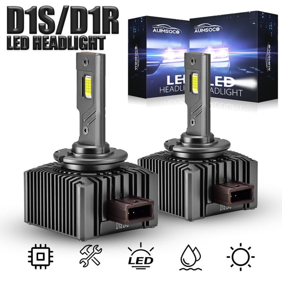 D1C/D1R/D1S 6000K Blanco HID Xenon Faros Bombillas de Recambio OEM 8000LM Blanco Lmparas De Alta Potencia 50000 Horas De Vida til