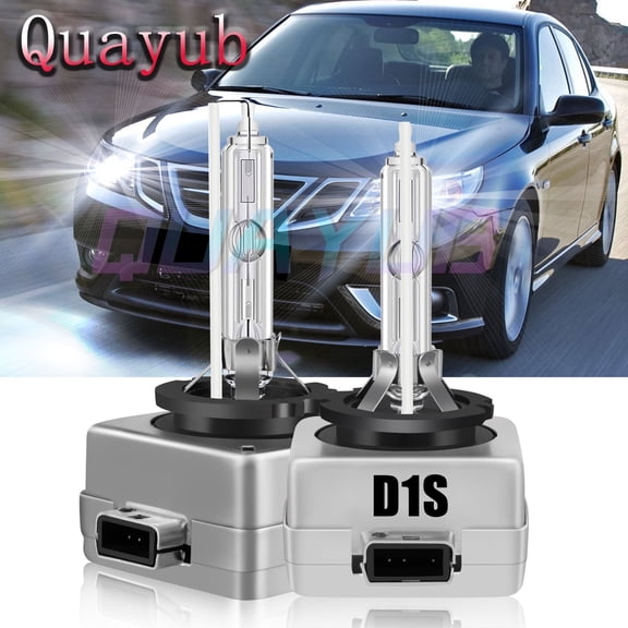 D1S HID Headlight Bulbs 35W For Saab 9-3 2008-2011 High and Low Beam 6000K White