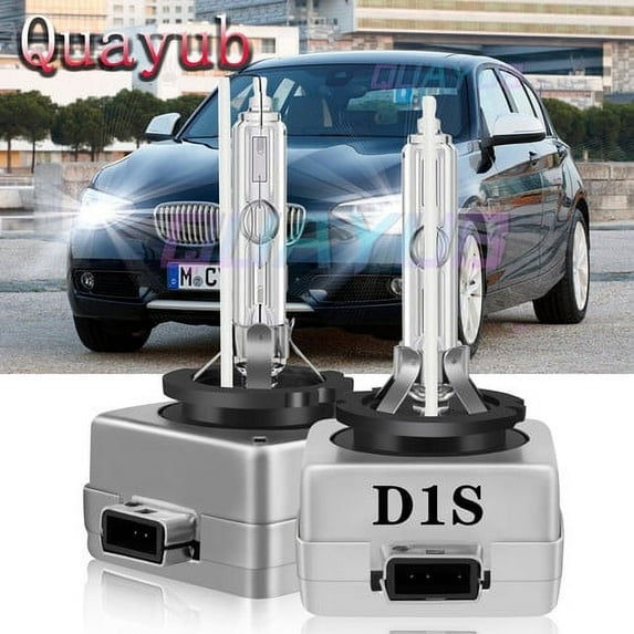 D1S HID Headlight Bulbs 35W White 6000k Bright For BMW 1 Series M 2011 High Low Beam