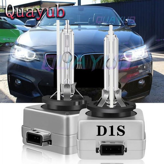 D1S HID Headlight Bulbs 35W White 6000k Bright For BMW 220i 2014-2016