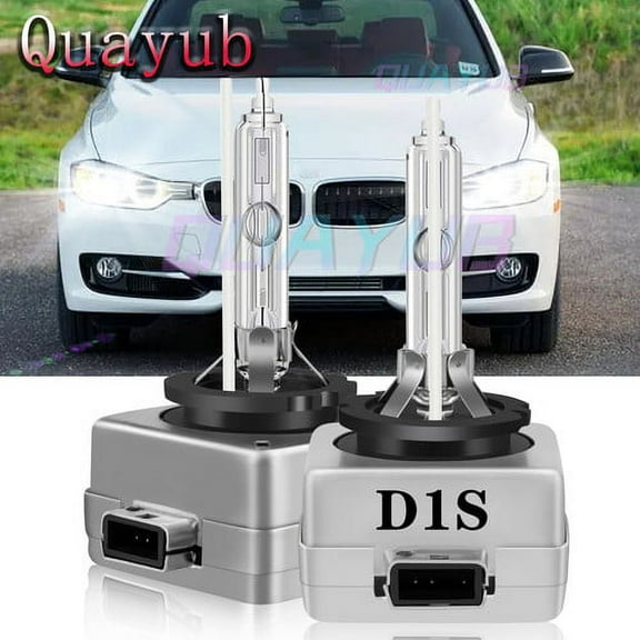D1S HID Headlight Bulbs 35W White 6000k Bright For BMW 328d 2014-2015