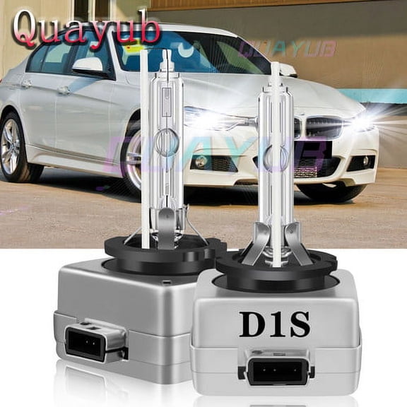D1S HID Headlight Bulbs 35W White 6000k Bright For BMW 328i GT xDrive 2014-2016