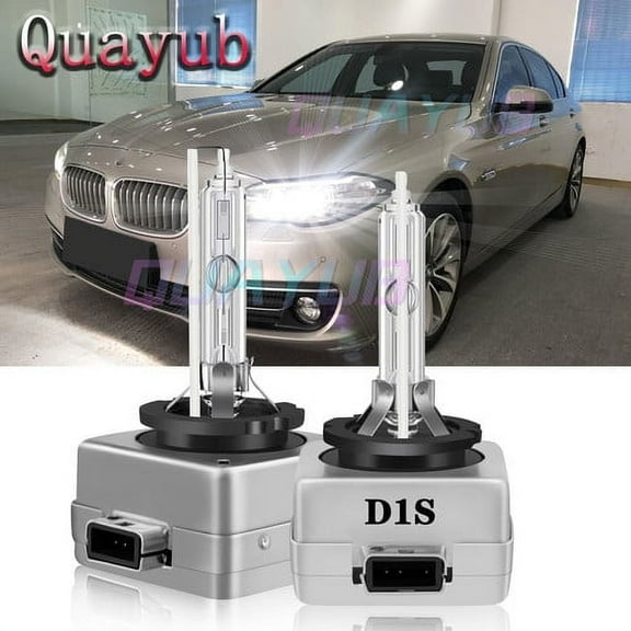 D1S HID Headlight Bulbs 35W White 6000k Bright For BMW 528i xDrive 2009-2010 2012-2016