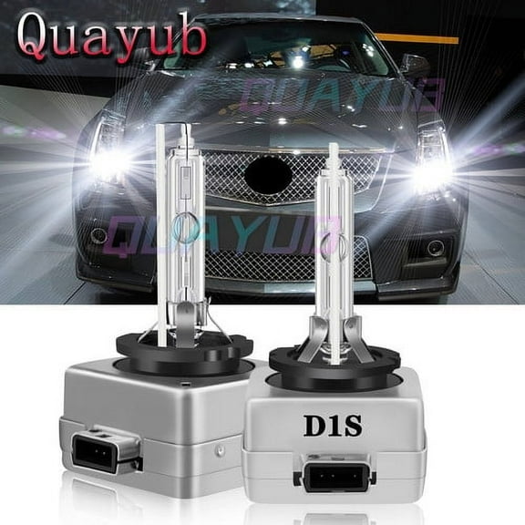 D1S HID Headlight Bulbs 35W White 6000k Bright For Cadillac CTS 2003-2007