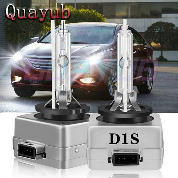 D1S HID Headlight Bulbs 35W White 6000k Bright For Hyundai Sonata 2014 GLS Low Beam Qty 2