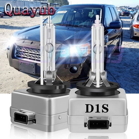 D1S HID Headlight Bulbs 35W White 6000k Bright For LandRover LR2 2008-2015