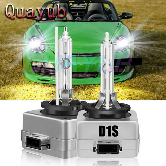 D1S HID Headlight Bulbs 35W White 6000k Bright For Porsche Boxster 2000 2002 2004 2006 2008