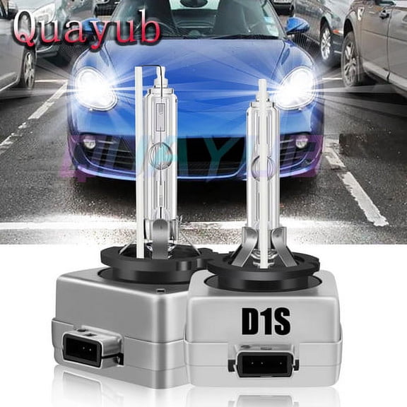D1S HID Headlight Bulbs 35W White 6000k Bright For Porsche Cayman 2006-2008