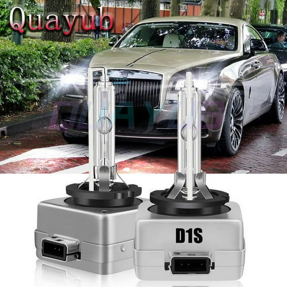 D1S HID Headlight Bulbs 35W White 6000k Bright For Rolls-Royce Wraith 2014-2016