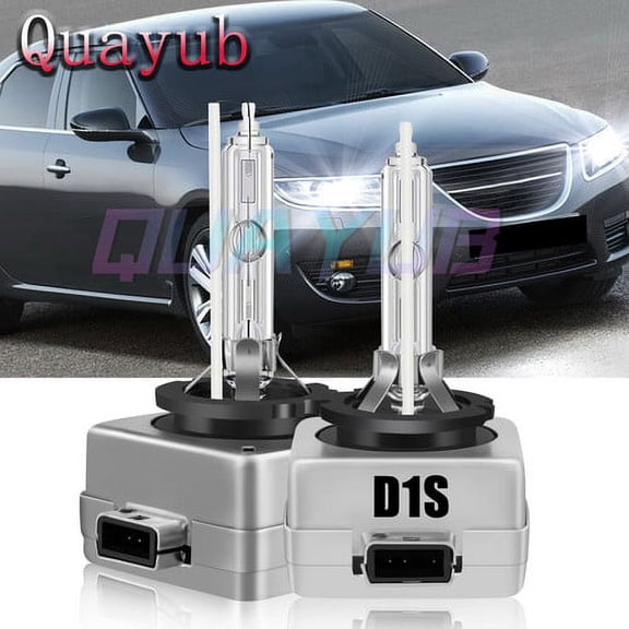 D1S HID Headlight Bulbs 35W White 6000k Bright For Saab 9-7x 2005-2009 Low Beam