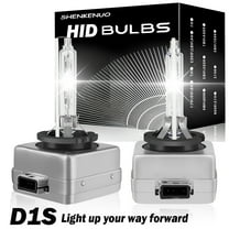 D1S Xenon HID Headlight Bulbs for BMW 120i 2005-2012 High and Low Beam 35W 6000K White,Pack of 2,SHENKENUO