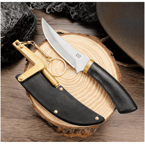 D2 All-In-One Swift Cut Portable Knife, Mini Multi-Functional Portable Knife, Suitable for Cooking Enthusiasts Outdoor Sport Enthusiasts