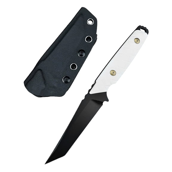 D2 Steel Folding Utility Tool with Sheath, 3.54 Inch Blade & G10 Handle - Home & Daily Task Helper