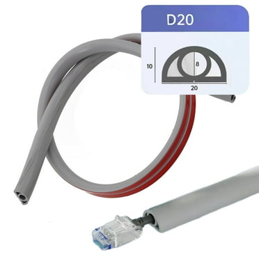 D20 Floor Cord Covers Cables Floor Cable Wire Cover 1M