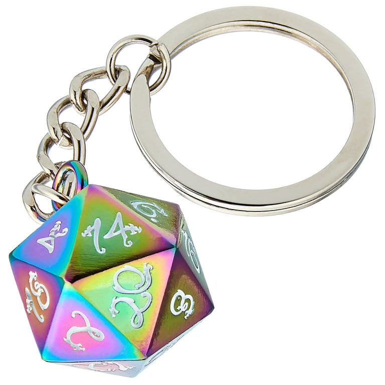 Polyhedral Dice Silver Bracelet