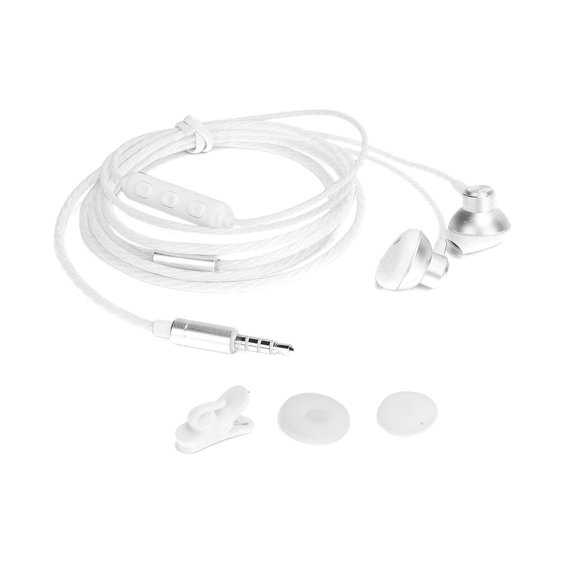D20 WireControlled Headphone Stereo Earbuds Earphone with 3.5mm Plug for Android/IOS