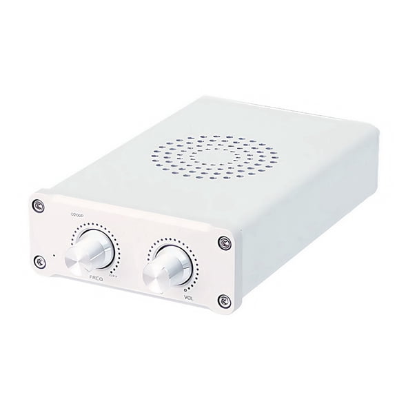 D200P TPA3221 Mono High Power Subwoofer Amplifier HIFI Fever Digital Audio Amplifier for Superior Sound Quality White