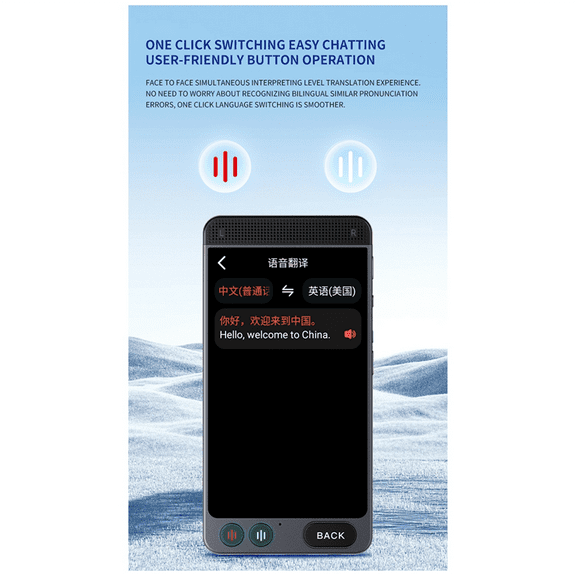 D21 Smart AI Voice Photo Translator Device Online Offline Real Time 142 Languages Translation Equipment Machine,1 * language translation device 1 * data cable,Black