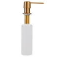 thumbnail image 1 of D2171-18 Heavy Duty Sink Deck Mount Soap Dispenser with Refillable 12 oz Bottle, Brushed Bronze, 1 of 5