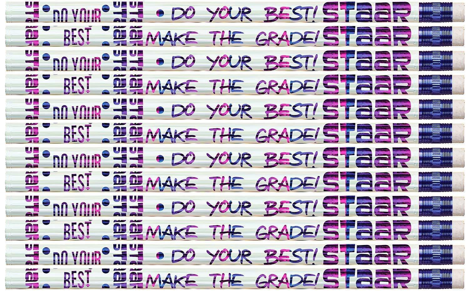 D2234 STARR - 36 Qty Package - Do Your Best! Texas Test Pencils - Express Pencils