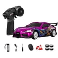 thumbnail image 1 of D24-01 1/24 4WD RC Drift Car, 24G Full Proportional High Speed Cross-Country Vehicle with Gyro Stability Control, Dual-Mode Tires, Mini RC Racing Sport Car with LED Light, 1 of 10