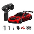 thumbnail image 1 of D24-03 1/24 4WD RC Drift Car, 24G Full Proportional High Speed Cross-Country Vehicle with Gyro Stability Control, Dual-Mode Tires, Mini RC Racing Sport Car with LED Light, 1 of 10