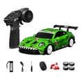 thumbnail image 1 of D24 1:24 RC Drift Car for Adults, 2.4G Full Proportional 4WD High Speed Drift Racing Car with Gyro Stability, Dual-Mode Tires & LED Lights, 1 of 9