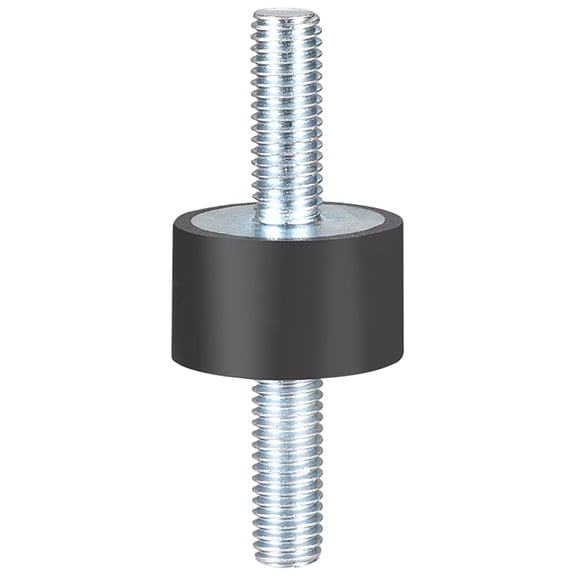 D25 x H15 Rubber Anti Vibration Isolator Mounts Shock Absorber with M8  x 23mm Stud