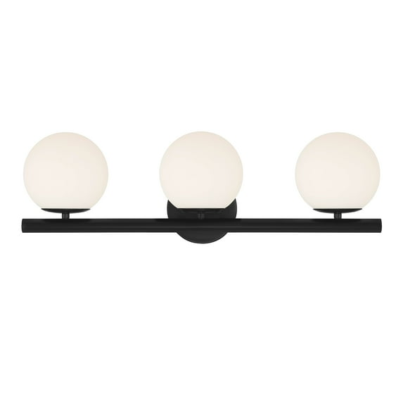 D252C-3B-MB-Designers Fountain-Crown Heights - 3 Light Bath Vanity In Modern Style-8.5 Inches Tall and 25 Inches Wide