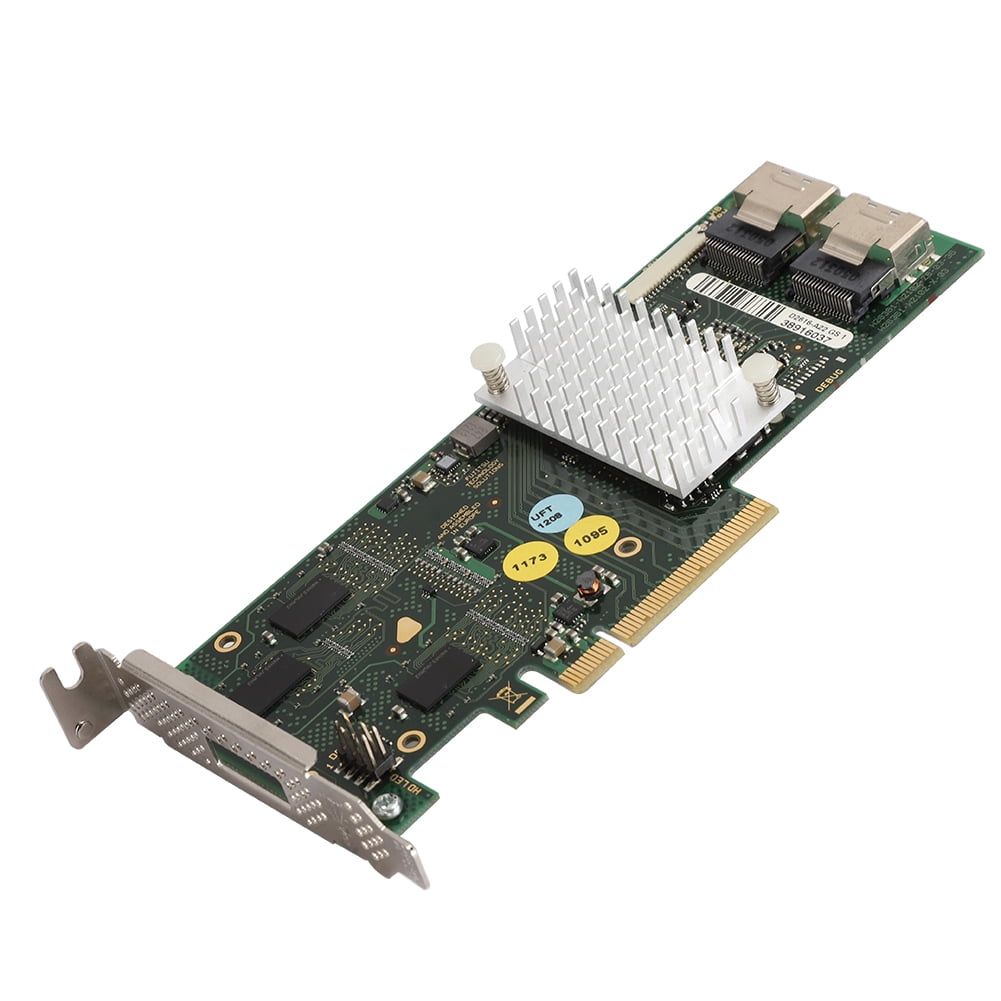 LSI SAS2108 RAID Controller - 8 Ports SATA/SAS, 512MB Cache, PCIe 2.0 (Low Profile)
