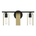 thumbnail image 1 of D263M-3B-MB Designers Fountain U Turn - 3 Light Bath Vanity In Glam Style-8.75 Inches Tall and 18 Inches Wide, 1 of 6