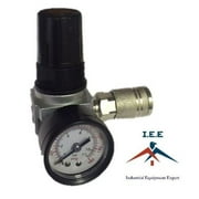 D27253 Craftman Air Compressor Regulator 4 Port Devilbiss w/ Gauge Quick Coupler