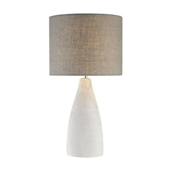 D2949-Elk Home-Rockport - Transitional Style w/ Urban/Industrial inspirations - Concrete and Metal 1 Light Table Lamp - 21 Inches tall 11 Inches wide