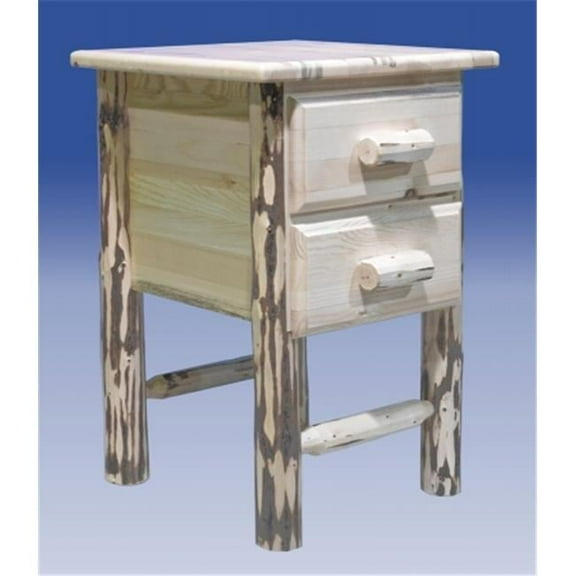 D2D Nightstand with 2 Drawers - Ready To Finish