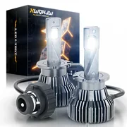 D2S D2R LED Headlight Bulbs for Infiniti G37 2008-14 Coupe Sedan Plug and Play 2Pcs