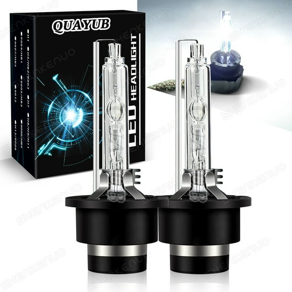 D2S HID Headlight Bulbs 6000K For Volvo XC90 2003 2004 -2006 Low Beam Set of 2