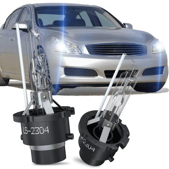 D2S HID Xenon Headlight Bulbs For Infiniti G35 2006-08 G37 2008-14 Coupe Sedan X