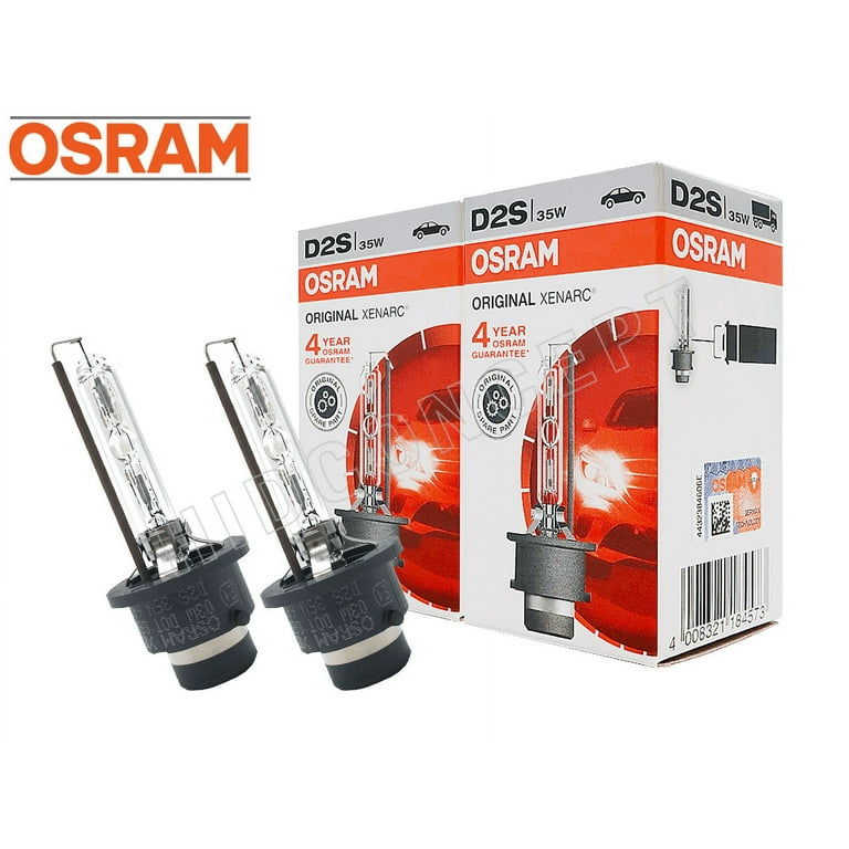 D2S: Osram Xenarc 4300K Standard HID OEM Headlight Bulbs 66240 (Pack of 2)