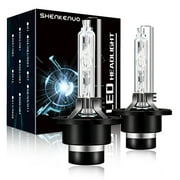 D2S Xenon HID Headlight Bulbs for ACURA TL 2004-2008 LED High and Low Beam 35W 6000K White,2pcs