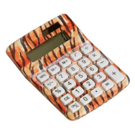 D3 Casemate Handheld Calculator Animal Print
