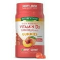 thumbnail image 1 of D3 Gummies Vegetarian  Non-GMO & Gluten Free Supplement | Natural Peach Flavor (Pack of 8), 1 of 1