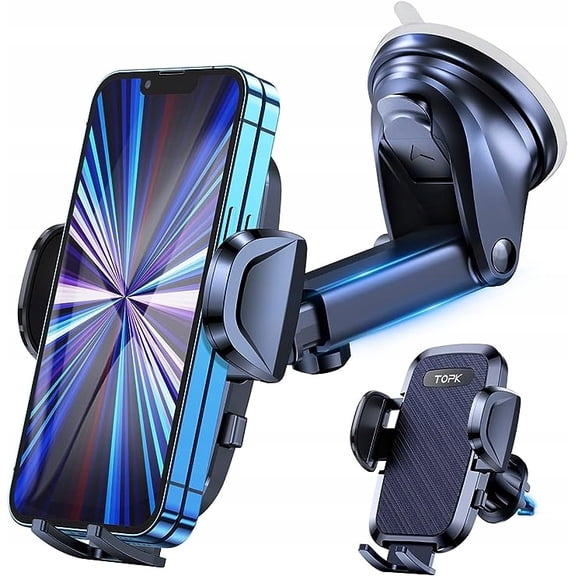 D36 bracket car with hook rotating air outlet mobile phone bracket multi-function navigation universal mobile phone bracket