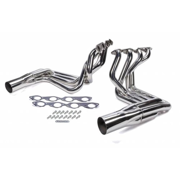 D381-SS Big Block Chevy Side Mount Headers 304 S&S - 63-82 Vette