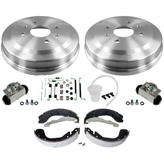 D3EA Certified Rear Drums Brake Shoes & Springs For rolet for Spark 2016-2020 Kit