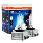 SOCAL-LED LIGHTING D3S 35W Xenon HID Headlight Bulbs 4300K Warm White 66340 42403 42302 OEM Replacement, Pack of 2